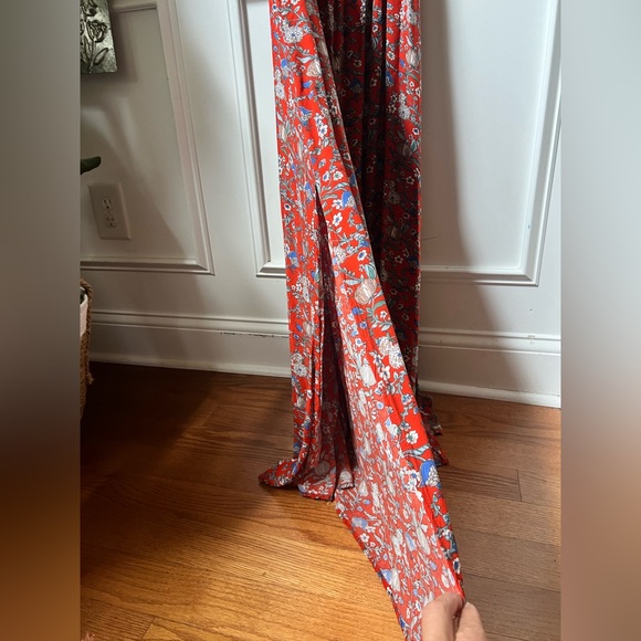 Natural Life Red Floral Dress - Picture 7 of 8